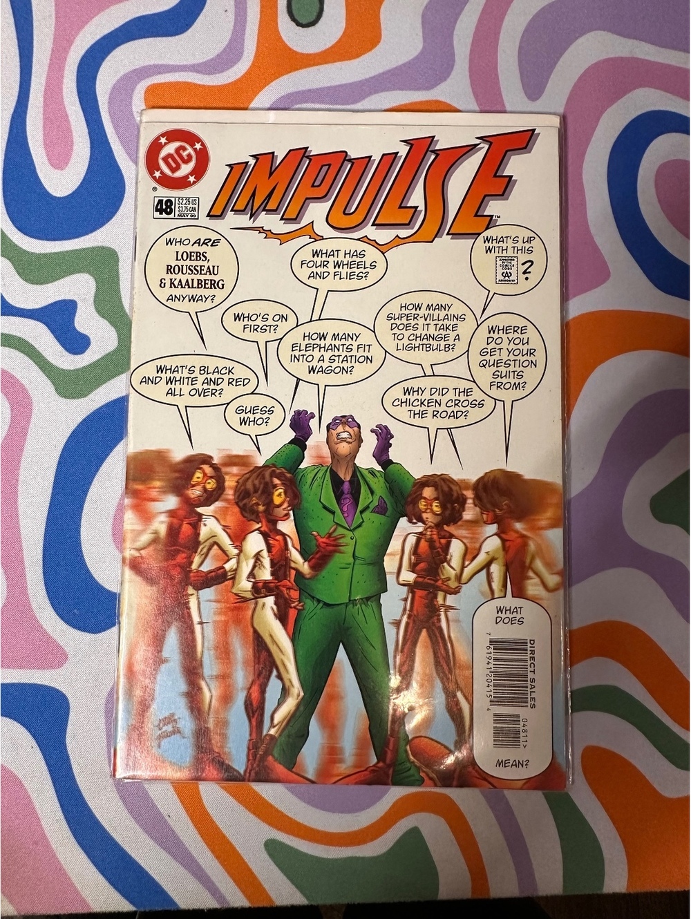 Impulse comic book issue 48